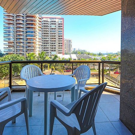 Acolhedor Flat A Beira-Mar Na Barra Da Tijuca Lägenhet Rio de Janeiro Exteriör bild